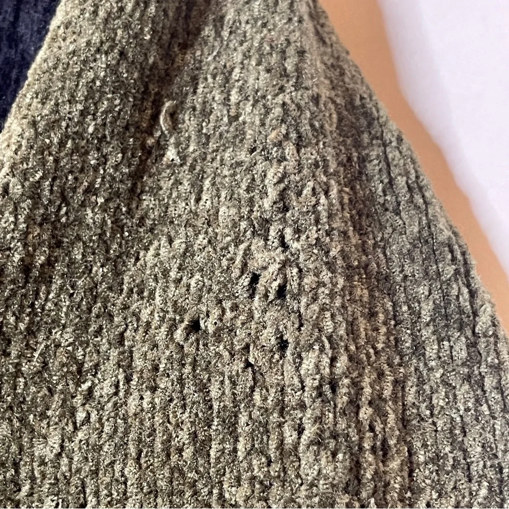 Vintage Grandpa Sweater Preppy Argyle Plaid Colorblock Y2K Multicolor SZ Large - Picture 15 of 15